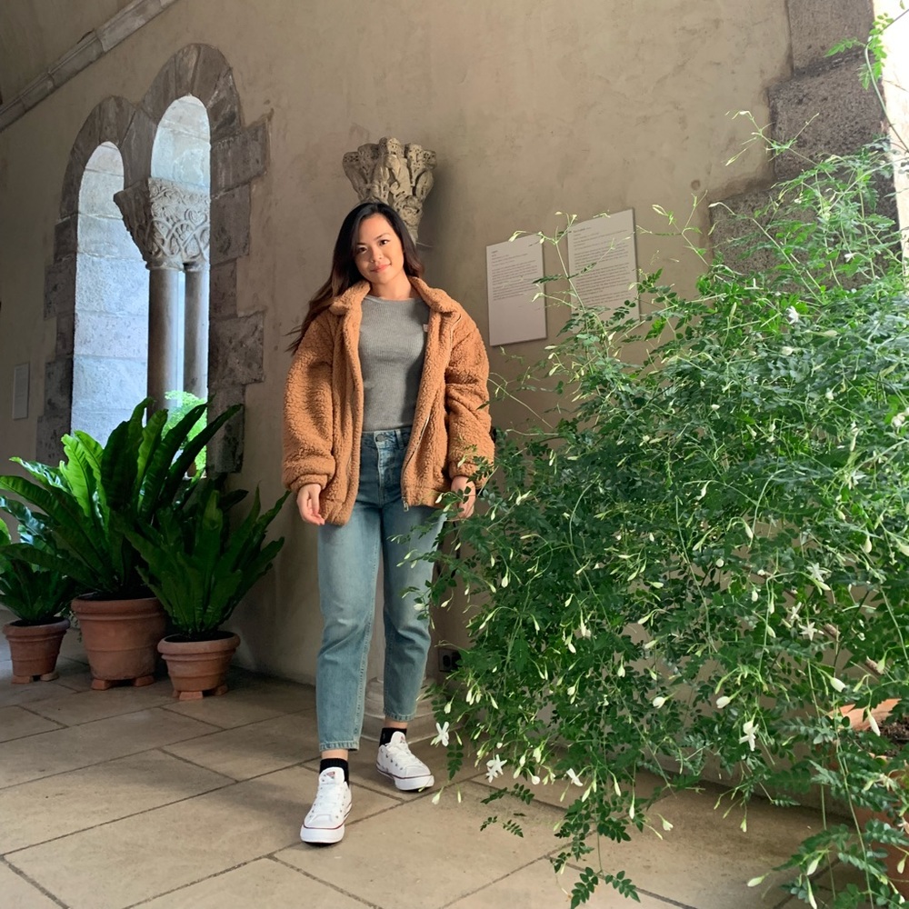 Asos high waist straight leg jeans size 25